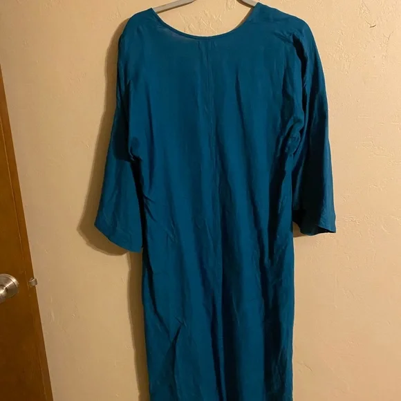 100% Linen MIDI Dress - Picture 5 of 6